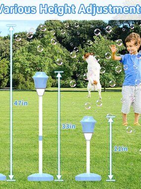 Automatic Standing Bubble Maker Machine Height Adjustable(1 Pack)